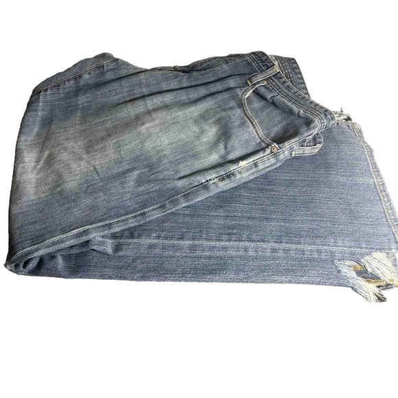 Adriano Goldschmied The Protege Women Blue Jeans Destroyed Heel 38x32 - Picture 5 of 16